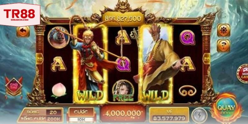 Vòng quay slot game Tây Du Ký